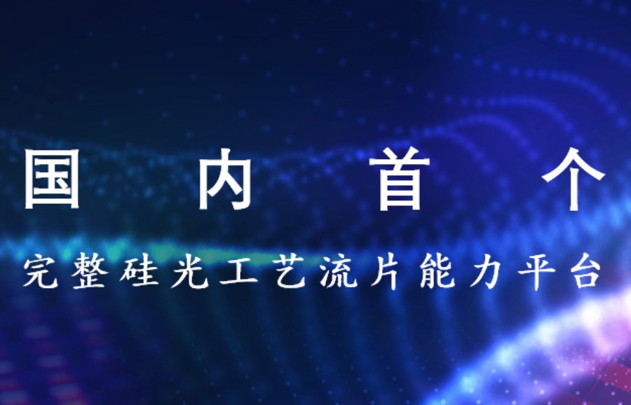 国内首个具有完整硅光工艺流片能力的硅光平台