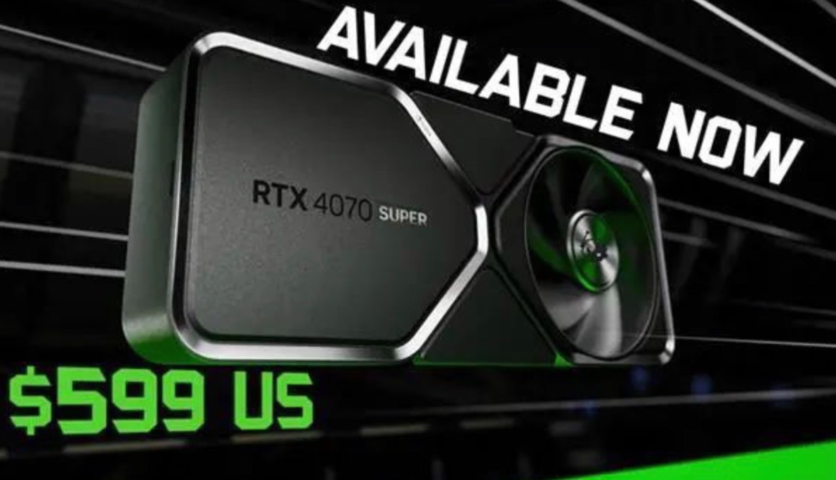 NVIDIA GeForce RTX 4070 SUPER GPU已正式上市